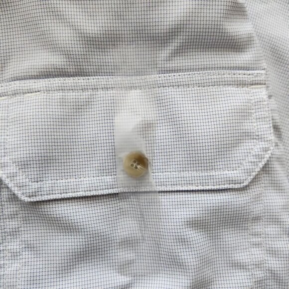 Poncho Men's Long Sleeve Outdoor Button-Down Shirt Size XXL - Picture 6 of 6